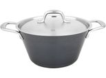 Fleischtopf Carl Schmidt Sohn "Altena", Grau (Dunkelgrau), Ø:24Cm, TöPfe, Fleischtopf, Ø 24 Cm, Induktion