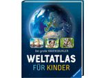 Sachbuch RAVENSBURGER Der große Ravensburger Weltatlas für Kinder, bunt, B:24cm H:32cm, Bücher