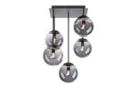 Just Light Deckenleuchte "Big Widow", Schwarz, 5, H: 58,5Cm, 1 Stk., Leuchten, Exklusivee14, Designerlampe