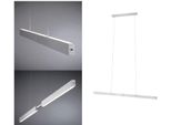 Paulmann Led Pendelleuchte "Led Pendelleuchte Aptare Dimmbar", Grau (Aluminiumfarben), 2, H: 150Cm, 1 Stk., Leuchten, Memoryfunktion, Led Pendelleuchte