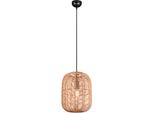 Trio Leuchten Pendelleuchte "Runa", Schwarz, 1, Ø 35Cm H: 150Cm, Leuchten, Pendelleuchte