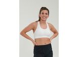 Sport-Bh Endurance "George", Damen, Gr. Xl, Weiß, 92% Polyimid, 8% Elasthan, Unifarben, Bhs Sport-Bh, Mit Herausnehmbaren Cups