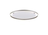 Just Light Deckenleuchte "Ritus", Grau (Aluminiumfarben), 1, Ø 5,9Cm, 1 Stk., Leuchten, Led, Dimmbar, Switchmo, Deckenleuchte