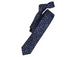Krawatte VENTI VENTI Krawatte gemustert, Herren, blau (dunkelblau), 100% Seide, Krawatten