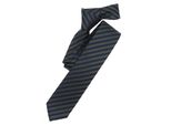 Krawatte VENTI VENTI Krawatte gestreift, Herren, grün (dunkelgrün), 100% Seide, Krawatten