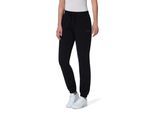 Sporthose STOOKER WOMEN JUDY Sporthose, Damen, Gr. 36/38, schwarz, angeraute Sweatware, 100% Polyester, gerade lang, Hosen Sporthose, Sporthose Regular Fit Sport Synthetic für Damen