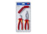 Knipex 00 31 30 BK V01 Elektro-Installationsset 1 X 13 86 200, 1 X 16 95 01 Sb, 1 X 70 06 160 )