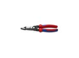 Knipex 13 72 200 Me Multifunktions-Elektrikerzange Metrisches Modell Mit Mehrkomponenten-HüLlen Schwarz Atramentiert 200 Mm)