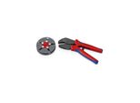 Knipex 97 33 Le Multicrimp® Crimpzange Mit Wechselmagazin, Leer Mit Mehrkomponenten-HüLlen BrüNiert 250 Mm)