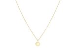 Kette Mit AnhäNger Liebeskind Berlin "Schmuck Geschenk Gold 375 Halskette Gold Collection", Gold (Gelbgoldfarben), Halsketten, Damen, Gelbgold 375, L: 50 B: 2Mm, B:2Mm