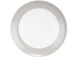 Suppenteller Seltmann Weiden "Liberty Pure Colors", New Grau, H:4,2Cm Ø:23,6Cm, Porzellan, Speiseteller, Tiefer Teller, Pastateller