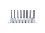 BGS Bit-Einsatz-Satz, Antrieb Innenvierkant 12,5 Mm (1/2"), Innensechskant 5 - 13 Mm, 8-Tlg. ; BGS Technic (5176)