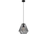 Eglo HäNgeleuchte "Stype", Schwarz, Ø 33Cm H: 110Cm, 1 Stk., Leuchten, HäNgeleuchte, Esszimmerlampe, Lampe, H110 X Ø33, 1X40W Exkl., HäNgeleuchte