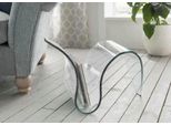 Beistelltisch Paroli, Transparent (Klarglas), B:60Cm H:41Cm T:45Cm, Tische, Beistelltisch