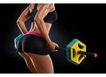 Fototapete Papermoon "Fitness Frau", Bunt, B:5M L:2,8M, Vlies, Tapeten