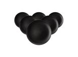 Seltmann Weiden Brotteller Liberty Velvet Black ø 17,7 Cm 6Er Set