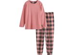 bonprix Loungewear Hausanzug aus Fleece, rosa, Gr.36/38 (S), Weicher Hausanzug aus Polarfleece