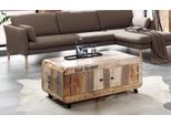 Couchtisch Otto Home "Bully", Beige (Natur, Metall), B:110Cm H:47Cm T:72Cm, Tische, Couchtisch, Breite 110 Cm