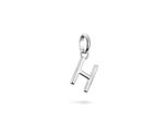 Charm Buchstabe Thomas Sabo "Charm Alphabet/Buchstabe - Connect", Silber (Silberfarben), Charms, Damen, H, Silber 925 (Recycelt)