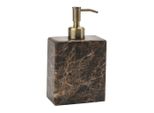 Aquanova Seifenspender Hammam, Braun, Stein, 10x17.5x6 cm, Badaccessoires, Waschplatzzubehör, Seifenspender
