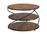 Wohnling WL6.550 Couchtisch Sheesham 58 Cm X 58 Cm X 40 Cm
