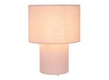 NÄVe Tischleuchte "Fluffy", Rosa, 1, Ø 23Cm H: 31Cm, 1 Stk., Leuchten, Fluffiger PlüSchbezug, H:31Cm D:23Cm, Zuleitung Mit Kippschalter, E27, Tischleuchte