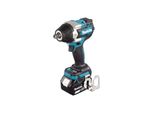 Makita Akku-Schlagschrauber 18V / 5,0 Ah, 2 Akkus, LadegeräT Im Makpac DTW701RTJ)