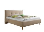 Polsterbett Nelo Beige Ca. 180X200 Cm