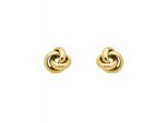 Paar OhrhäNger Adelia´S "1 Paar 333 Gold Ohrringe / Ohrstecker Knoten", Gold, Ohrringe, Damen, Damen, Gold, 333 Gold Goldschmuck FüR Damen