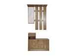 Hti-Living Garderobenpaneel Mit Schuhschrank Thekla Eiche