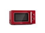 Caroline Mikrowellen-Grill 20 Ltr 700 W / 1000 W Ø 25,5cm Retro Rot