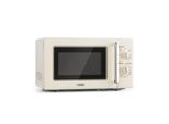 Caroline Mikrowellen-Grill 20 Ltr 700 W / 1000 W Ø 25,5cm Retro Creme