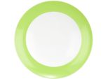 Suppenteller Seltmann Weiden "Liberty Pure Colors", Lime GrüN, H:4,2Cm Ø:23,6Cm, Porzellan, Speiseteller, Tiefer Teller, Pastateller