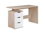 Wohnling WL1.795 Schreibtisch Massa Sonoma 53 Cm X 120 Cm X 76 Cm