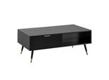 Wohnling WL6.883 Couchtisch Schwarz 110 Cm X 60 Cm X 43 Cm