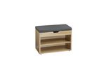 Schuhschrank Mit Sitzkissen Versch. AusfüHrungen - Holzoptik