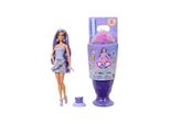 Mattel JFY60 - Barbie - Pop Reveal - Modepuppe Mit 8 ÜBerraschungen Und Formbaren Sand (56G), Donut Dreams Design