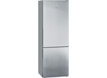 Siemens KüHl-/Gefrierkombination, Energieeffizienz: C (A-G), Silber (Edelstahl Mit Anti, Fingerprint), Rechtsanschlag, KüHlschräNke