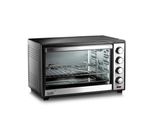 Mini Backofen 48L SUPERMAX X-3000-W mit Umluft Drehspieß und 2000W Leistung Familien Pizzaofen Tischbackofen