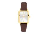 Quarzuhr Tamaris "Tiny Leather", Braun, Armbanduhren, Damen, Quarzuhr, Armbanduhr, Damenuhr, Lederarmband, Analog