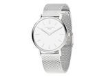 Quarzuhr Liebeskind Berlin "Pure Elegance", Silberfarben, Armbanduhren, Damen, Quarzuhr, Armbanduhr, Damenuhr, Edelstahlarmband, Analog