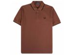 Fred Perry - Poloshirt für Herren (Weinrot/Weinrot)