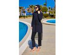 Marina Black Modest Bademode Burkini
