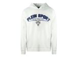 Philipp Plein Sport Ausrüstung Logo Weißer Hoodie