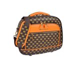 Braune Kosmetiktasche