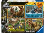 Puzzle Ravensburger "Jurassic Park, Willkommen In Der Jurassic World", Bunt, Puzzles, Kinderb:36Cm H:26Cm, Pappe, Motiv, Made In Europe, B:36Cm H:26Cm