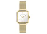 Quarzuhr Liebeskind Berlin "Modern Mesh", Gold (Goldfarben), Armbanduhren, Damen, Quarzuhr, Armbanduhr, Damenuhr, Edelstahlarmband, Analog