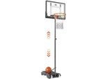 Basketball-Hocheimer - Verstelbare - Basketballring - Für Außen - Met Stahl - Größe L