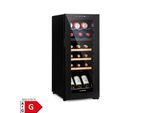Bovella 18 Duo+ Zweizonen-Weinkühlschrank 50l 18 Fl. Glastür