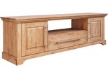Tv-Board Otto Home "Melissa", Beige (Natur), B:171Cm H:51,2Cm T:38,9Cm, Fsc-Zertifiziertes Massivholz, Sideboards, Tv-Board, Lowboard, 2-TüRig, Breite 171 Cm, Kiefer Massiv, Fsc